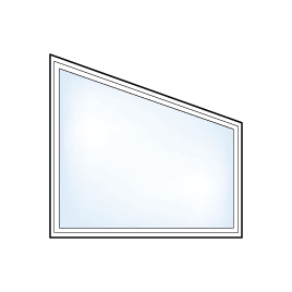 Illustration Of A Custom Shape Norandex Replacement Window