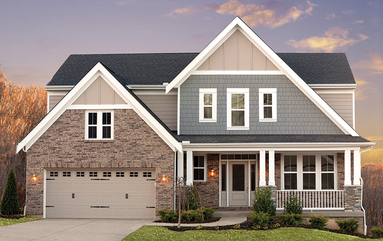 Home With Norandex Vinyl New Construction Windows